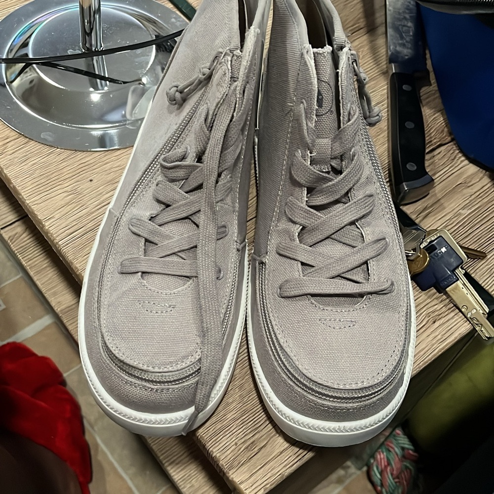 Men's High-Top Sneakers - Gray